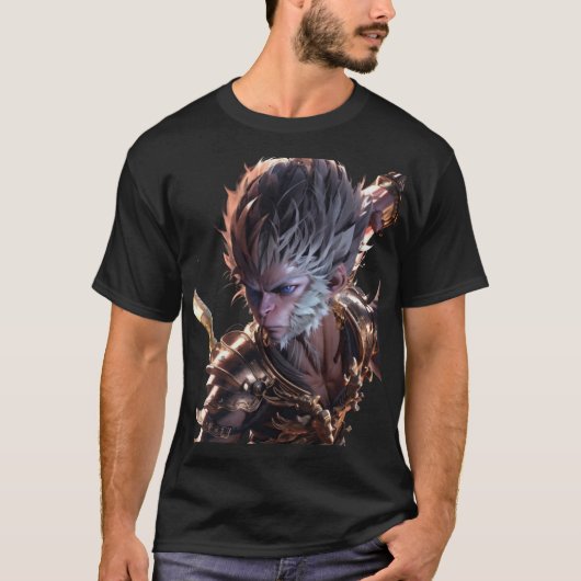 Wukongアートワーク Tシャツ (正面)