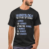 Wumbology The Study of Wumbo Tシャツ (正面)