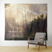 wunderbare Berglandschaft gemalt タペストリー (インサイチュ(横))