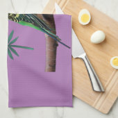 Wunderbares Wellensittich Design キッチンタオル (四つ折り)