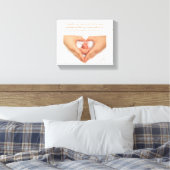 Wunderschöne Sternenkind Leinwand キャンバスプリント (インサイチュ (寝室))