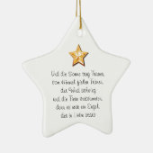 Wunderschönes Hängeornament セラミックオーナメント (右)