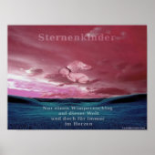 Wunderschönes Sternenkindposter ポスター (正面)