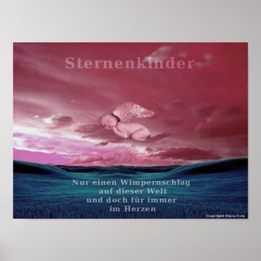 Wunderschönes Sternenkindposter ポスター (正面)