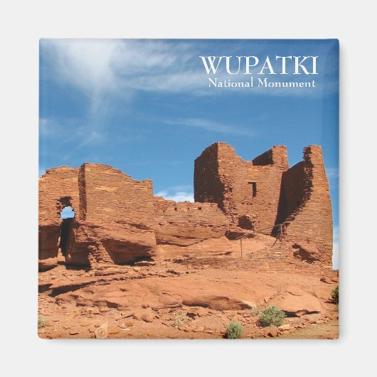 Wupatki国定記念物磁石! マグネット (正面)