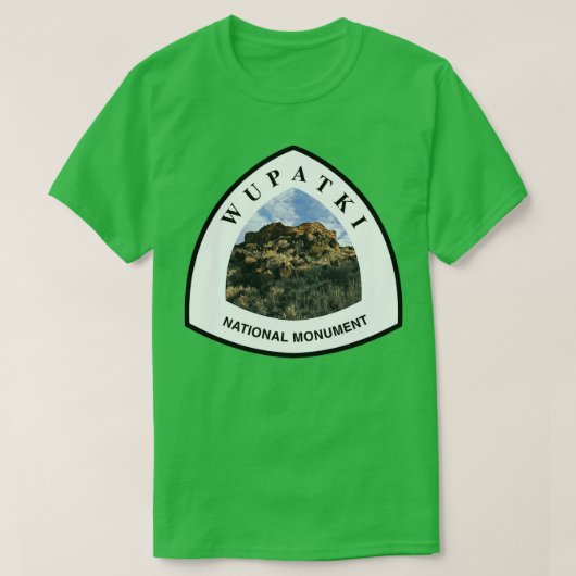 Wupatki National Monument trail marker Tシャツ (デザイン正面)
