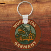 Wuppertal Germany City Art キーホルダー (裏面)