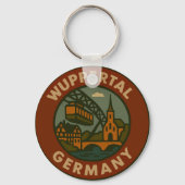 Wuppertal Germany City Art キーホルダー (裏面)