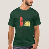 Wurst Kse Scenario Funny German Food Pun Tシャツ (正面)