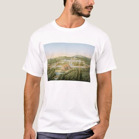 Wurtの王のギヨーム別荘の空中写真 Tシャツ (正面)