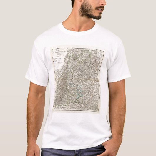 Wurtemberg、Baden Tシャツ (正面)