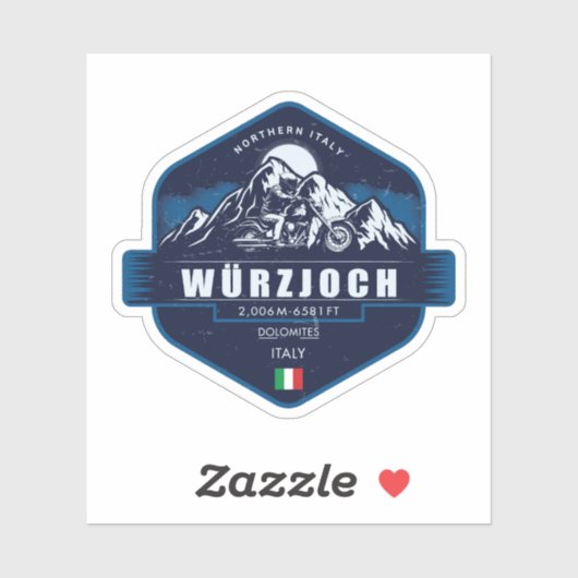 Würzjoch – Hidden Gem of the Dolomites , italy シール (シート)