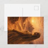 Wüstenprinzessin im Abendrot ポストカード (正面/裏面)