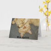 Wutか。か。か。 カード (黄色い花)