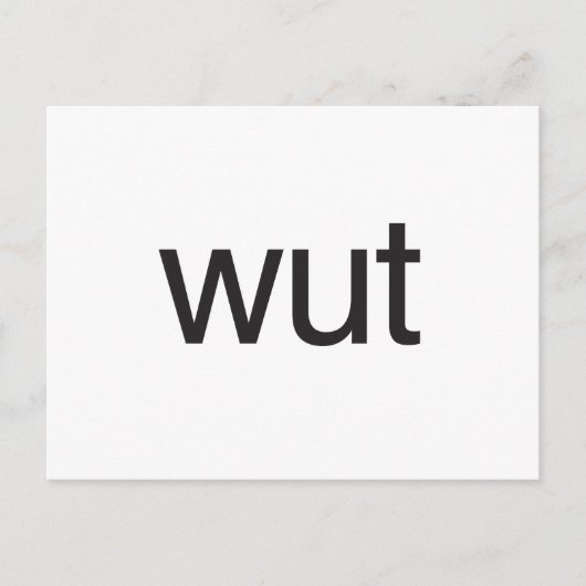 wut.ai ポストカード (正面)