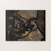 Wutang Cat DJスタイル ジグソーパズル (横)