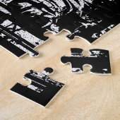 Wutang Cat DJスタイル ジグソーパズル (側面)