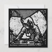 Wutang Cat DJスタイル 招待状 (正面)