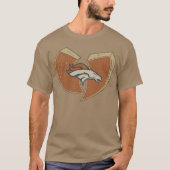 wutang DenverBroncos retro Tシャツ (正面)