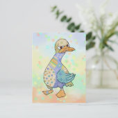 wütende Ente Postkarte ポストカード (スタンド正面)