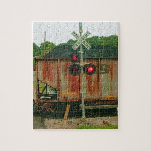 WVの石炭の列車 ジグソーパズル (縦)