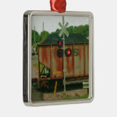 WVの石炭の列車 メタルオーナメント (右)