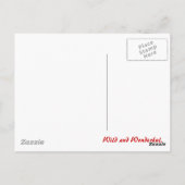 WVサンセットのはがき ポストカード (裏面)