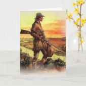 WV.の回転からの挨拶状 カード (黄色い花)