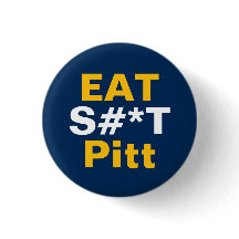 WV ボタンピン - Eat It Pitt