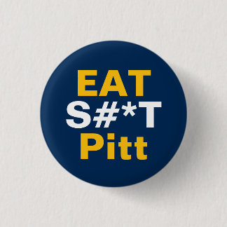 WV ボタンピン - Eat It Pitt 缶バッジ