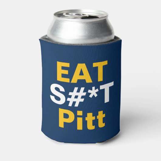 WV Eat It Pitt Can Cooler Blue 缶クーラー (缶裏面)