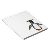 WWロックホッおもしろいパーペンギン初期のアート ノートパッド (アングル)