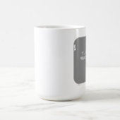 WW033 "Badassバニー"のwaitwot "ヴェルクロ壁" コーヒーマグカップ (中央)