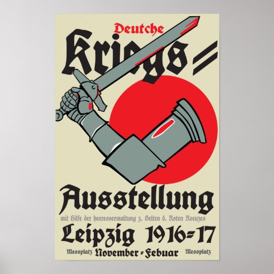 Ww1ドイツのプロパガンダポスター ポスター Zazzle Co Jp