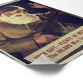 WW1サンタ ポスター (角)