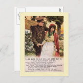 WW1ソングカード ポストカード (正面/裏面)