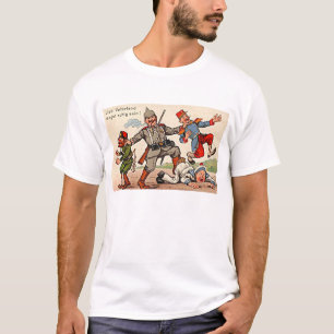 WW1ドイツのプロパガンダ-再制定します Tシャツ
