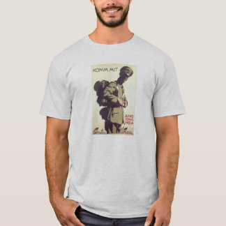 WW1ドイツの兵士-再制定します Tシャツ