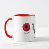 WW1忠節な北のLancashireの連隊のマグ マグカップ (左)