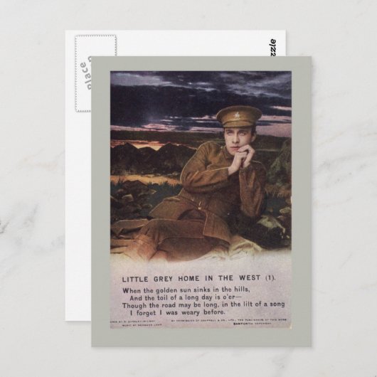 WW1曲 ポストカード (正面/裏面)