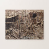 WW1第一次世界大戦服装基地パズル ジグソーパズル (横)