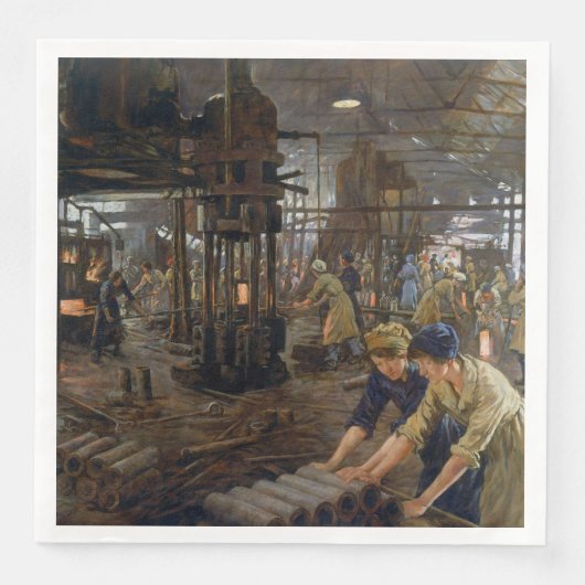 WW1 1918工場で働く女性 (正面)