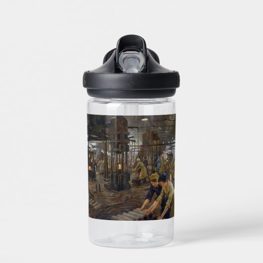 WW1 1918工場で働く女性 ウォーターボトル (正面)