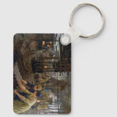 WW1 1918工場で働く女性 キーホルダー (裏面)