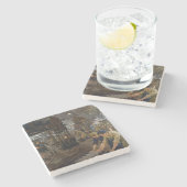 WW1 1918工場で働く女性 ストーンコースター (横)