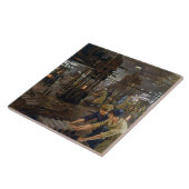 WW1 1918工場で働く女性 タイル (側面)