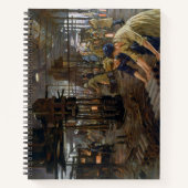 WW1 1918工場で働く女性 ノートブック (正面)