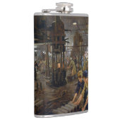 WW1 1918工場で働く女性 フラスク (右)