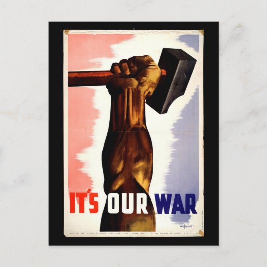 WW1 Collector Card 1914カナダプロパガンダ ポストカード (正面)