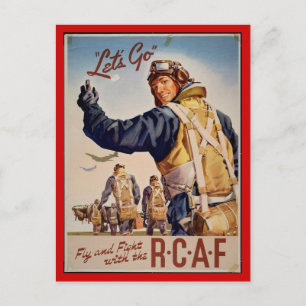 WW1 Collector Card 1914カナダプロパガンダ ポストカード